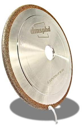 dmsphd CBN Kettensägenschärfer, 5-3/4 Zoll, 7/8 Zoll Achse, 1/8 Zoll Dicke zum Schärfen jeder Stahl-Kettensäge Kette (1/8 Zoll Dicke)