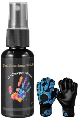 Gdiojnfg glove glue goalkeeper, goalkeeper training equipment, Goalkeeper Glove Glue, Glove Sticky Spray, 30ml Football Grip Spray, Goalkeeper Tackifier, Baseball Batting Gloves Supplement