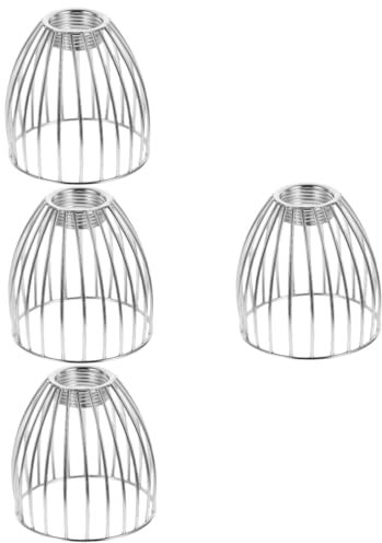 WHAMVOX 4pcs Birdcage Lamp Shade Pendant Light Shade Ceiling Fan Cage Light Covers