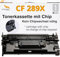 [Mit Wiederverwendeten HP-Chip] Schneider Printware Toner kompatibel für HP 89A 89X Toner für Laserjet Enterprise M507x M507n M507dn MFP M528dn M528f Flow MFP M528c M528z CF289A CF289X