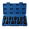Aprilsunnyzone 8Pcs Torque Adapter Kit,1/2 Inch Drive For Torx Star Bit Socket Sets for T20 for T30 T40 T45 T50 T52 T55 T60,Drive Heavy Duty Star Sockets Tools