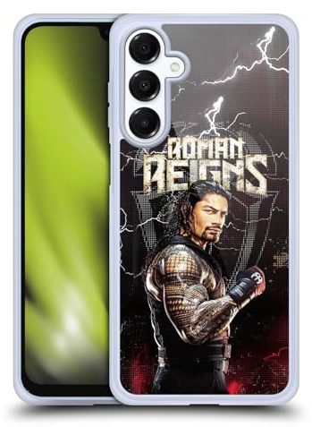 Head Case Designs Offizielle WWE Roman Reigns Superstars Gelhülle [Militärischer Schutzgrad] Kompatibel Mit Samsung Galaxy A16 5G Und Kompatibel Mit MagSafe