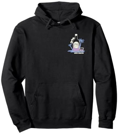 Octopus Bottle Design | Nautical Sea Adventure Abbigliamento casual Felpa con Cappuccio