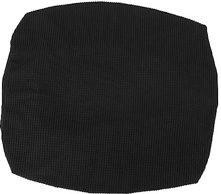 Abaodam Klavierhocker-Bezug, dehnbar, Klaviersitzbezug, Klavierbank, Klavierstuhl, Bezug für Klavierstuhl, Bank, Schwarz, Polyester