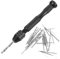 HOMSFOU 1 Juego Taladro Manual de Metal con Brocas para Modelismo y Manualidades Herramienta de Perforación para Incluye Brocas Helicoidales