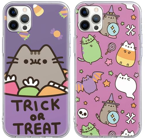 Stradvnaly 2 Stück Transparent Handyhülle für iPhone X XS 5,8, Cute Cat Süß Cartoon Katze Muster Silikon TPU Stoßfest Schutzhülle Kratzfest Bumper Cover,Cute