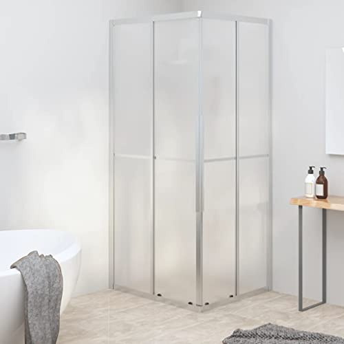 Porte de douche pliante ESG mat 90 x 70 x 180 cm - Pour zones ouvertes
