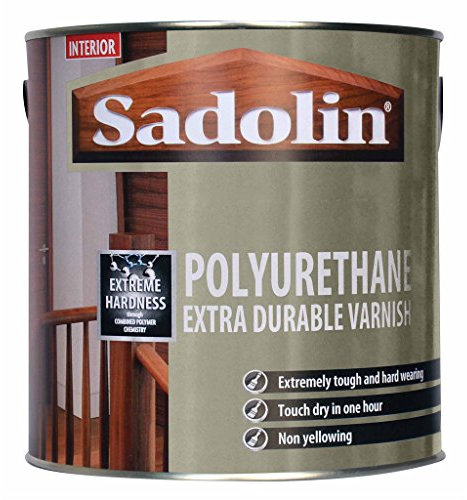 Sadolin Polyurethane Extra Durable Varnish 2.5 litre Satin