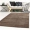Taracarpet Designer-Teppich Galant Flauschige Flachflor Teppiche fürs Wohnzimmer, Esszimmer, Schlafzimmer oder Kinderzimmer weich und Schadstoffgeprüft braun 240x340 cm