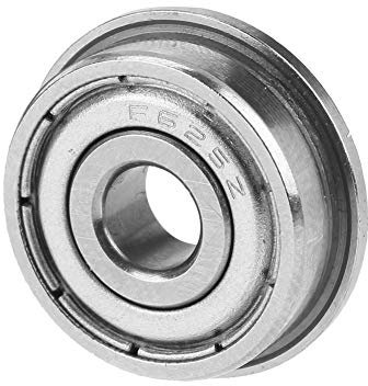 FTVOGUE 10 stücke F625ZZ Flanschradialkugellager Miniatur Metall Doppel Geschirmt abdichtung Kugellager 5x16x5mm