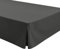 EasyCosy - Cache Sommier ATENEA, Couvre Sommier Lit 105 - (105x190/200cm). Couleur Gris