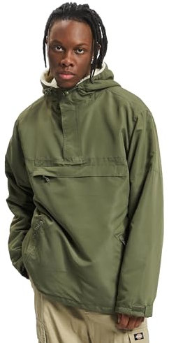 Brandit Sherpa Windbreaker, Uomo, Olive, 3XL