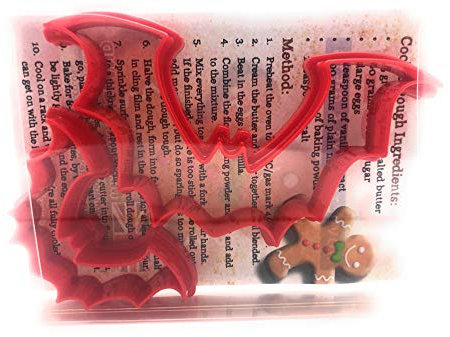 Vampire Bat Cookie Cutter Set of 2, Biscuit, Pastry, Fondant Clay Cutter