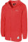 Outdoor Regenjacke Laufjacke Fahrradjacke mit Kapuze und 3M Scotchlite Reflektoren beidseitig für maximale Sicherheit Farbe Mittelrot Größe 10/3XL