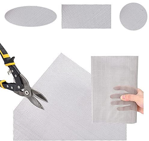 304 Stainless Steel Woven Wire 100 Mesh - Fly Mosquito Net Stops Fruit Flies for Window and Door, Woven Wire Mesh Filter Grading Sheet Grill Silk Heavy Gauze for Home Kitchen Garden (30x90 cm)