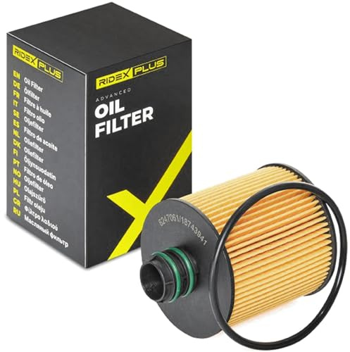 RIDEX PLUS Ölfilter Motorölfilter Filtereinsatz 7O0142P Kompatibel mit FIAT Ducato Kastenwagen 250, 290 GRANDE PUNTO 199 Ducato Pritsche/Fahrgestell 250, 290 Ducato Bus 250, 290 PUNTO EVO 199