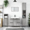 LAPOOH Mueble de baño Madera de ingeniería Gris Sonoma 80x33x60 cm, Muebles para Baño, Muebles para Lavabo, Armario Baño, Baños Muebles Completo, Conjunto Baño Lavabo - 831658