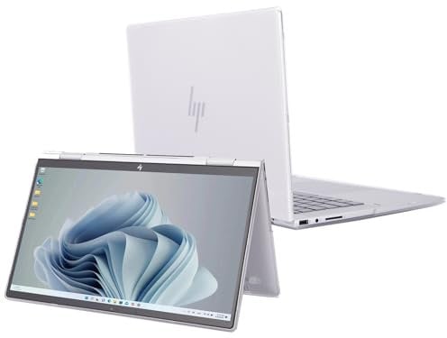 mCover Schutzhülle kompatibel mit 15,6 Zoll HP Envy x360 15-FE0000 (Intel CPU) / 15-FH0000 (AMD CPU)-Serie Laptop (nicht für andere HP-Modelle), transparent