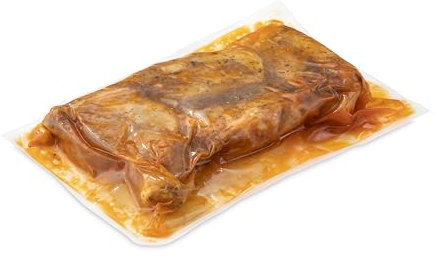 LANDPERLE Hähnchenschenkel ca. 1KG | Cuisses De Poulet Au Four | Hähnchenkeulen Hühnerkeulen vakuum-gegart im eigenen Saft | vorgebacken | Hähnchenfleisch Küchenfertig | für BBQ Grillen (1)