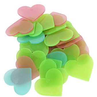 Milisten 200Piezas Pegatinas De Fluorescente Para Decoración De Stickers Luminiscentes Para Habitaciones Infantiles Guardería Pintura Decorativa