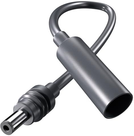 DuHeSin Starlink Mini-Verlängerungskabel, 23,5 cm, wasserdichtes Verlängerungskabel, DC-Stecker auf DC-Buchse, Netzwandleradapter, kompatibel mit Starlink Mini-Rohradapter und Original-Stromkabel
