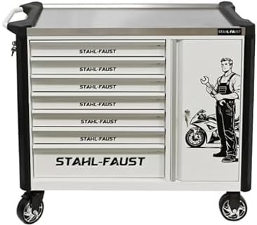 Stahl-Faust Profi Werkstattwagen XXL Limited Edition White