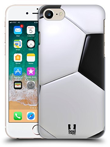 Head Case Designs Fussball Ball Kollektion Harte Rueckseiten Handyhülle Hülle Huelle kompatibel mit Apple iPhone 7/8 / SE 2020 & 2022