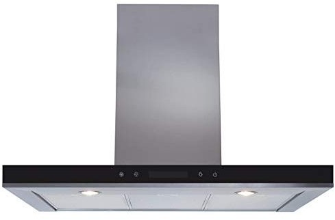 SIA 90cm Stainless Steel Linear Touch Control Kitchen Cooker Hood Extractor Fan