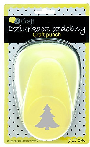 dpCraft Motivstanzer Motivlocher Papierstanzer Stanzer Locher 7,5 CM TANNE 3