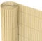 Ribelli® PVC Sichtschutzmatte Sichtschutzzaun Sichtschutz Zaun Balkon Windschutz (90 x 600 cm, Bambus)