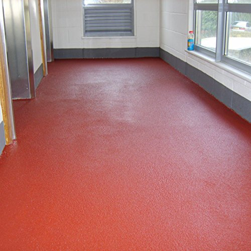 Anti Slip Epoxy Floor Paint High Gloss 100% Solid Epoxy 5L (Black)