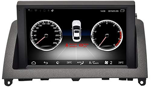 Duleutgnu Android 13.0 Octa 8-Core 1.6GHZ Auto Radio DVD Player für C-W204 2007-2011 mit GPS Navigation BT FM AM Stereo WiFi Keep Origianal CD Radio