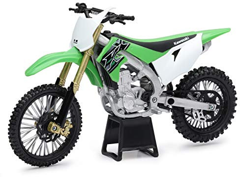 New Ray - Motocross Kawasaki KFX 450F 2019 - Moto Miniature Échelle 1/12 - Réplique Officielle - Collection Die Cast – Jeux et Jouets pour Enfants de 3 Ans et Plus - Idée Cadeau