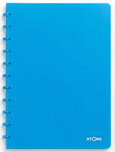 Schrift atoma a4 ruit 5x5mm 144blz 90gr transp ass | Omdoos a 10 stuk