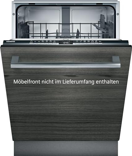 Siemens SX63HX36TE iQ300 - Lavastoviglie completamente integrata, E, 92 kWh / 12 MGD/Smart Home compatibile con Home Connect/varioSpeed Plus/cestello superiore con rackMatic