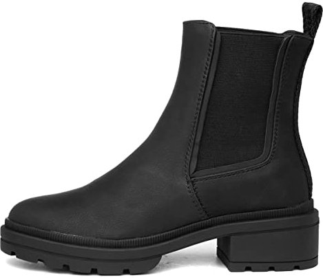 Rocket Dog Damen Iggie Mode-Stiefel, Schwarz, 37 EU