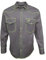 Western Welder Outfitting – Schweißhemd im Western-Stil, leichte dreifach genähte Schweißhemden, entspannte Passform, nicht FR, Grau/Grün, L