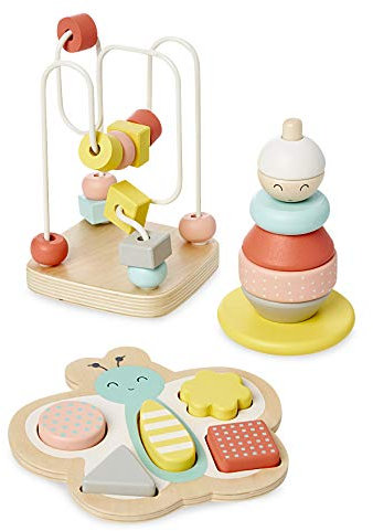 VERTBAUDET Coffret de 3 Jeux d'éveil Multicolore TU