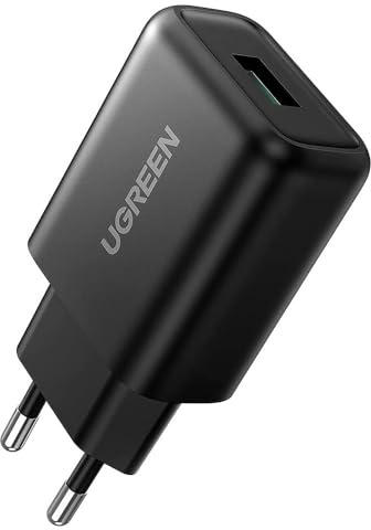 UGREEN USB-A QC 3.0 18W Wall Charger-EU Black