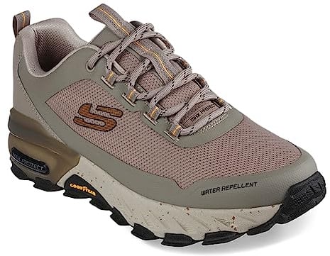 Skechers Herren 237301 TPE Sneaker, Taupe Synthetic/Textile/Trim, 41 EU