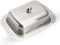 Vinod - Stainless Steel Butter Dish with Stainless Steel LId