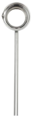 Vaguelly mestolo per zuppa, mestolo per acqua con lunghezza 45 cm / 17. mestolo 7 in metallo, paletta per il bagno, per il giardino della cantina dell'hotel, mestolo da 5 pollici