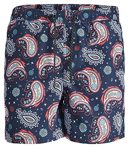 JACK & JONES Herren Jpstfiji Jjswim Paisley Badeshorts