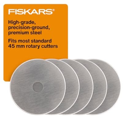 Fiskars 1065947 Lames rotatives, Gris