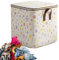 Non Woven Clothes Storage Bag | Foldable Clothes Zipper Organizer Bin | Bedroom Accessories For Wardrobe Organization, For Dresses, Toys, Shirts, Jeans, Pants