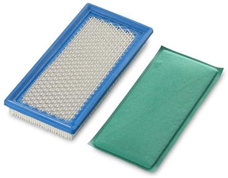 MAXPOWER Filtro e prefiltro dell'Aria Adatto per Briggs&Stratton - Numero di Riferimento 710266