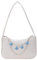 ARVALOLET Vintage Damen Handtasche mit Schmetterling Kette, PU Leder Schultertasche, Einfarbige Unterarmtasche, Kleine Geldbörse