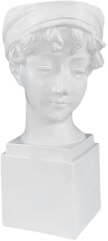 Pflanzgefäß mit griechischer Mythologie, aus Kunstharz, glatte und zarte Oberfläche, nicht leicht zu knacken, einfach auf einen Tisch, Schreibtisch, Wohnzimmer oder Büro stellen