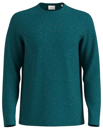 s.Oliver Langarmshirt mit Logo Print