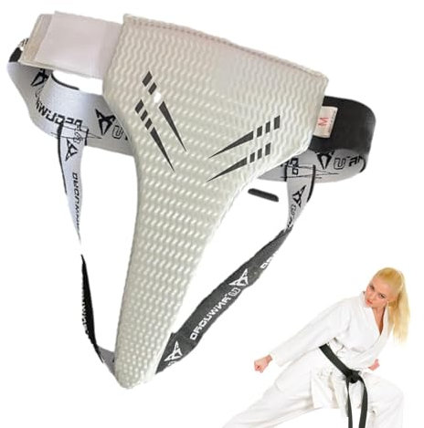 Coquille profonde - Boxe Karaté Suspensorium Taekwondo Coquille profonde pour hommes et femmes, tasse de boxe durable et confortable, équipement de protection de